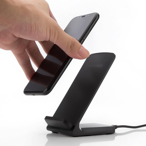 Cargador Y Soporte Inalambrico Para Celular Qi 15 W Dimm