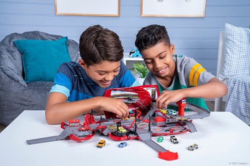 Corvette 36cm Ampliable A Una Pista Micro Machines Jazwares
