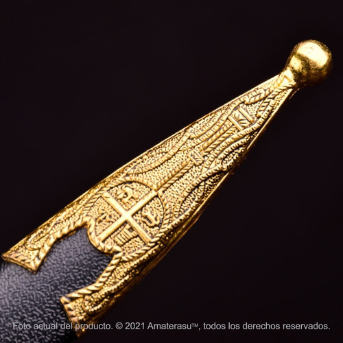 Imagen 6 de 10 de Espada Cuchillo Daga Mini Excalibur Abre Carta Templarios