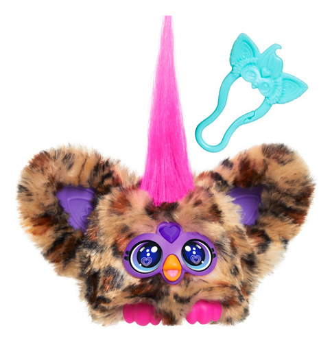 Furby Furblets Miniamigo Chee-chee Pelaje De Guepardo Marrón Claro