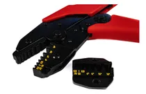 Comprar Pinza Ponchadora + Dado Para Terminales De Punta 22-6 Awg