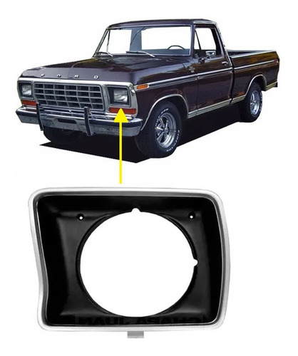 Aro Faro Ford F100 1978 1979 1980 1981 Izquierdo