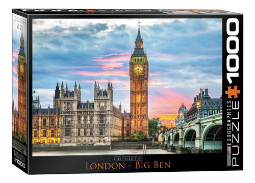 Rompecabezas Eurographics London Big Ben (1000 Piezas)