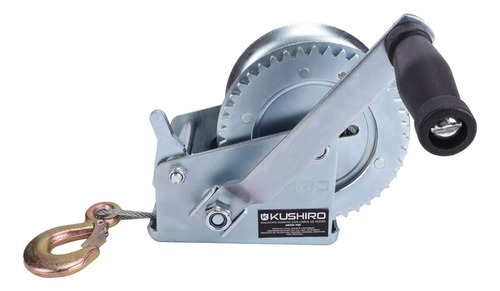 Malacate Manual Con Cable De Acero 725 Kg Kushiro Mmw-725
