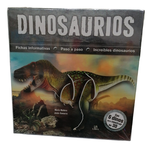 Libro Educativo  Con Puzzle 3d - Dinosaurios 