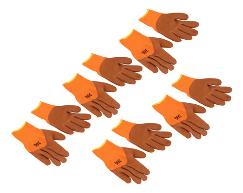 Guantes De Trabajo De Invierno, 5 Pares, Resistentes Al Desg