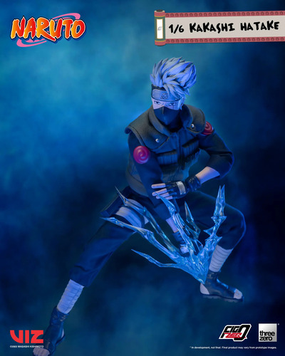 Action Figure Kakashi Threezero Naturo Uzumaki Boneco Itachi