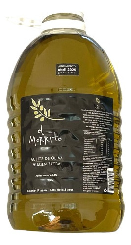 Aceite de oliva virgen extra El Morrito bidón de 3l