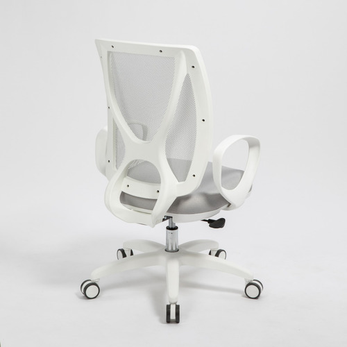 Imagen 3 de 9 de Silla De Oficina Alma White Ergonómica Rossi
