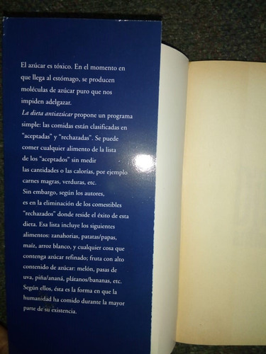 Libro La Dieta Antiazúcar Sugar Busters