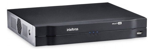 Grabador DVR Intelbras Mhdx 1008 Multi HD negro de 8 canales