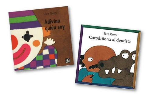 2 Libros Adivina Quien + Coco Va Al Dentista Taro Gomi