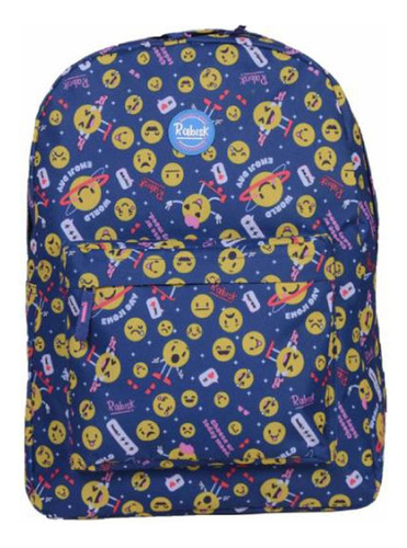 Mochila Juvenil Infantil Estampada Escolar Feminino Rabisk