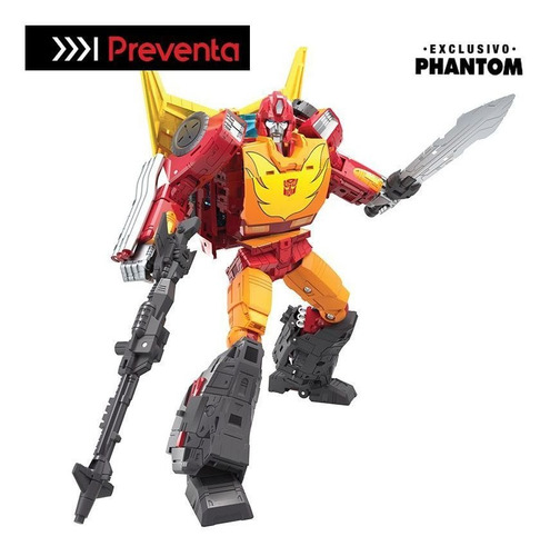 Preventa Transformers Wfc: Kingdom - Rodimus Prime Clase