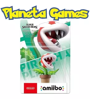 Amiibo Piranha Edicion Smash Bros Piraña Blister Cerrado