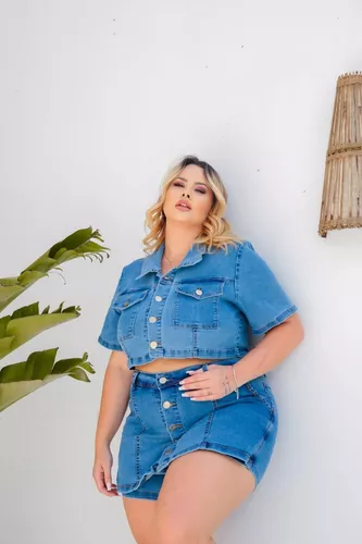 Conjunto Feminino Jaqueta e Short