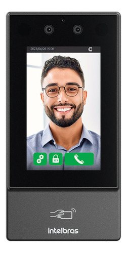 Controlador Acesso Wi-fi Facial Rfid Ss 3532 Mf W Intelbras