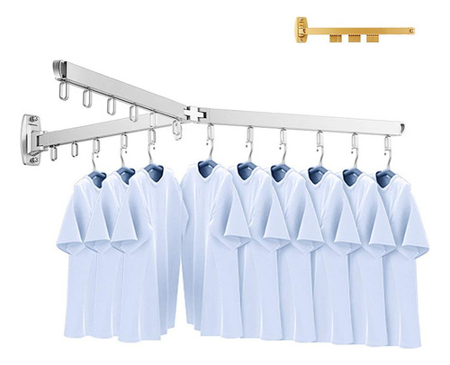 Tyxtyx Percha De Ropa Percheros Retráctiles Plegables
