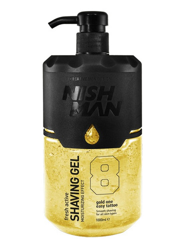 Shaving Gel Nish Man Gold One 1000ml