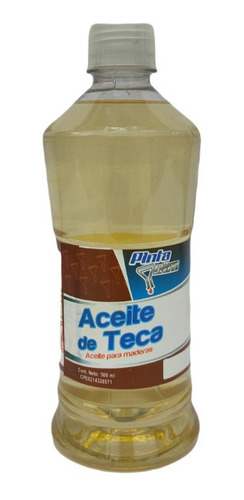 Aceite De Teca Para Madera Pinta Quim 500ml