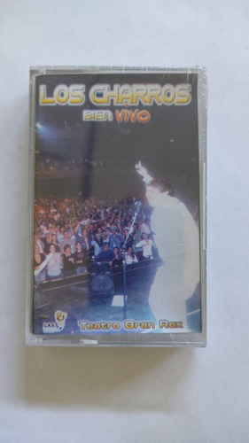 Cassette Los Charros Bien Vivo Teatro Gran Rex