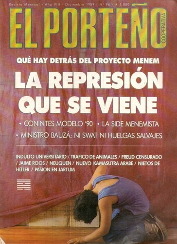 Revista El Porteño 96 Diciembre 1989