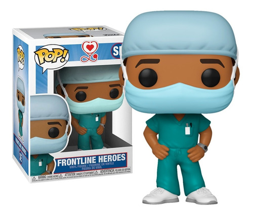 Boneco Funko Pop Frontline Heroes Se - Original