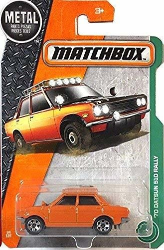 Matchbox 2017 Mbx Exploradores Y Apos; 70 Datsun 510 Rally 9