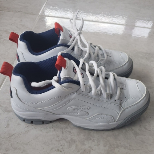 Skechers Zapatos Blancos Deportivos Para Niño Talla 37