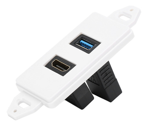 Enchufe De Pared Usb Usb3.0, Dos En Uno, Multimedia Integrad