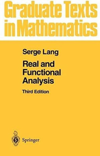 Libro: Real And Functional Analysis (graduate Texts In Mathe