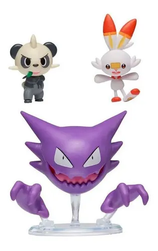 Figura Gengar, Pokemon- Sunny Brinquedos