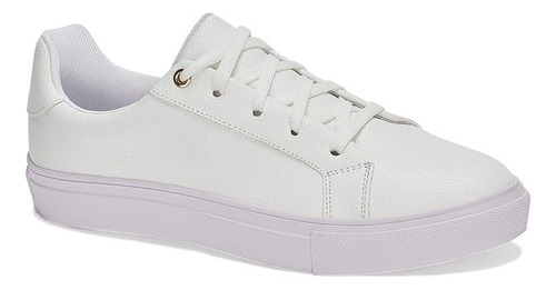 Tenis Escolar W90361pr Sintetica Scholls Dr Blanco Depiso