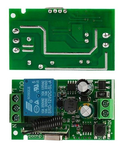Imagen 3 de 8 de Interruptor Switch Relay 220v - Control Remoto Rf 433mhz