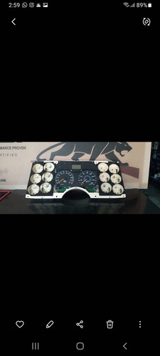 Cluster Sin Instrumentos Mack Granite Vision