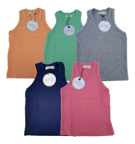 Imagen 2 de 4 de Musculosa Lisa Nena Leti