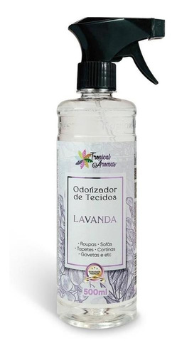 Odorizador De Tecidos Lavanda 500ml