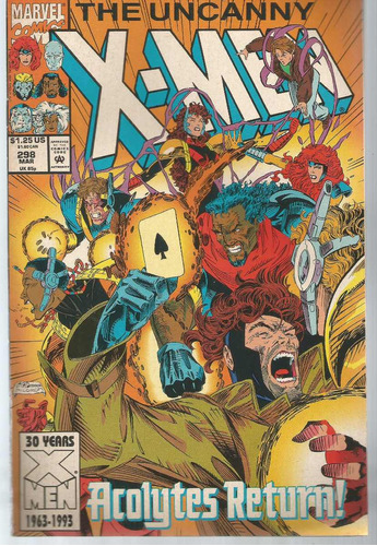 The Uncanny X-men 298 - Marvel - Bonellihq Cx140 J19