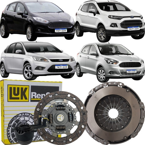 Kit Embreagem Luk Novo Ka Fiesta Focus Ecosport Motor Sigma