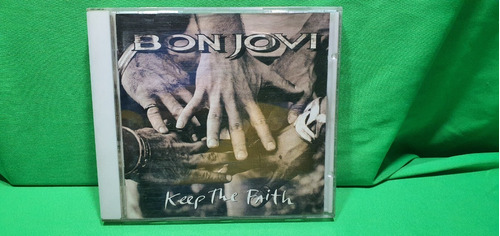 Cd Bon Jovi Keep The Faith Primera Edicion 1992