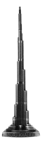 Modelo De Torre Burj Khalifa En Miniatura De Aleación, Model