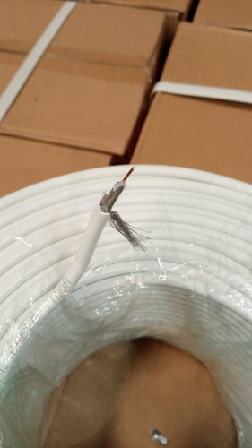 Imagem 7 de 7 de Cabo 100m Para Antena Coaxial Rg58 100%cobre 0,8mm Com Malha