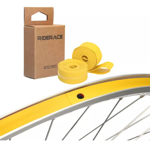 Cinta Fondo Protector De Llanta Para 2 Aros Bicicleta Mtb 29 Pulgadas