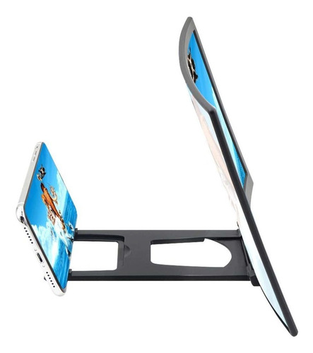 Hd D Curvo La Pantalla Del Telefono Lupa Amplificador ...