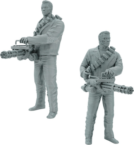 Personaje Accion Completo Terminator Decorativo 24cm 