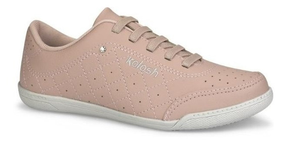 tênis kolosh matelassê strass feminino