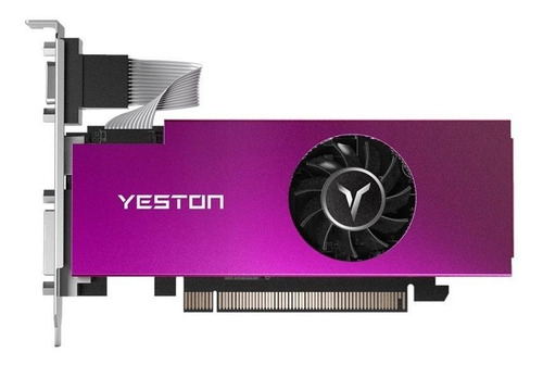 Imagen 1 de 5 de Tarjeta de video AMD Yeston  Radeon RX 500 Series RX 550 RX550-4G D5 LP 4GB