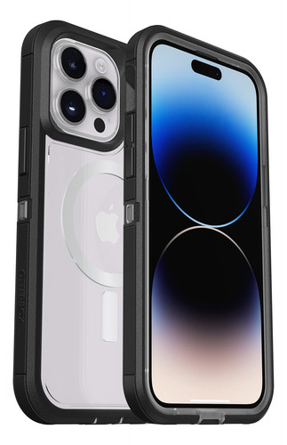 Funda Otterbox Defender Xt Para iPhone 14 Pro Negra/cristal