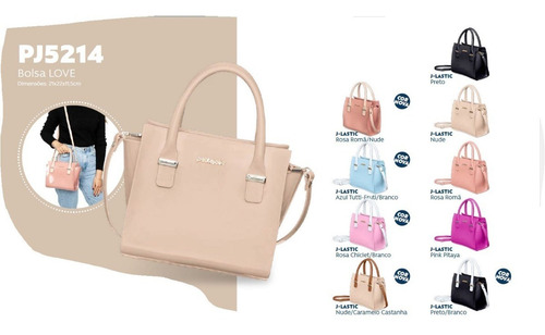 Bolsa Petite Jolie Love Pj2121 Quadrada Tamanho Médio