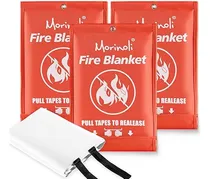 Comprar Morinoli Paquete De 3 Mantas Contra Incendios, Kit De Superv